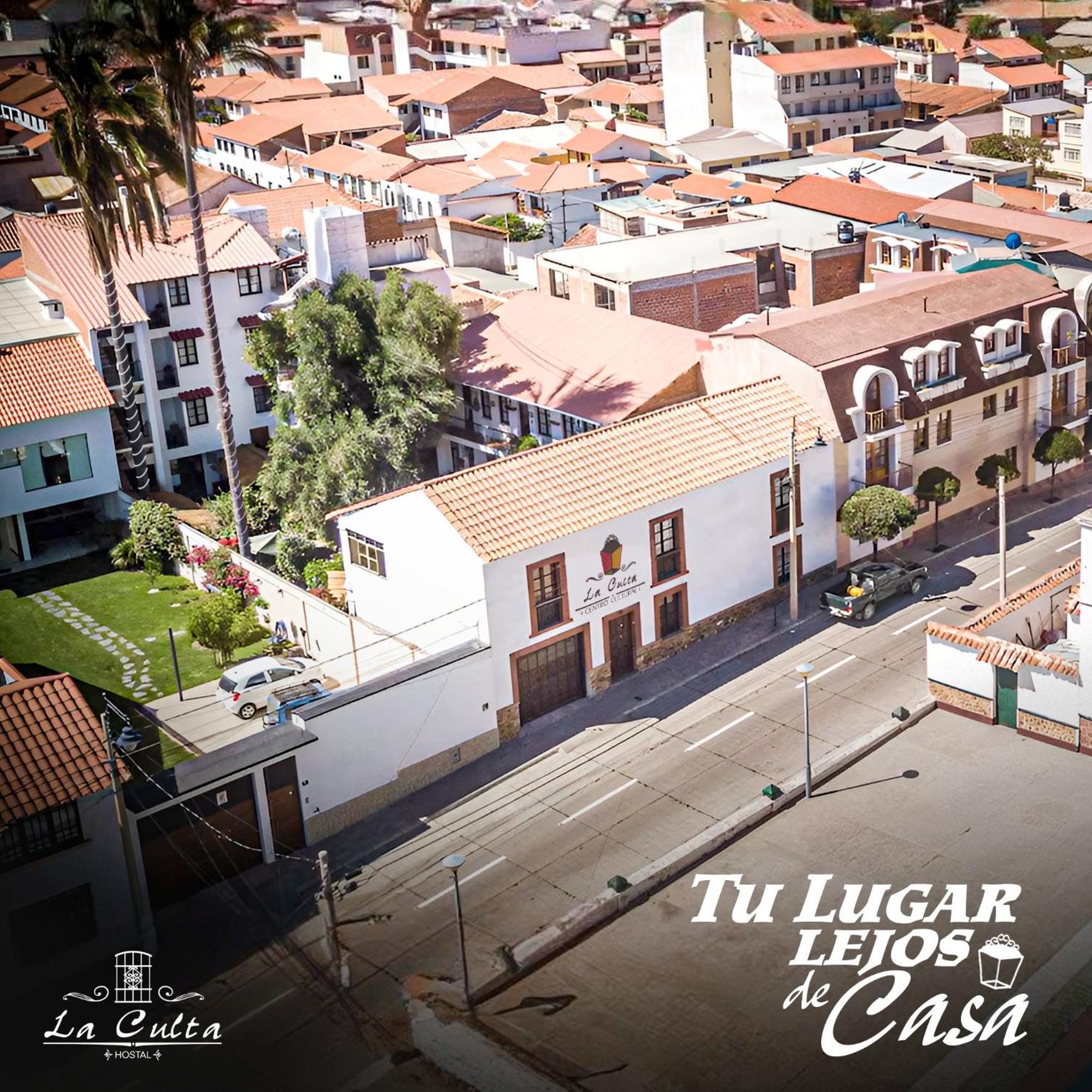 La Culta Hostal & Casa Cultural Сукре Экстерьер фото